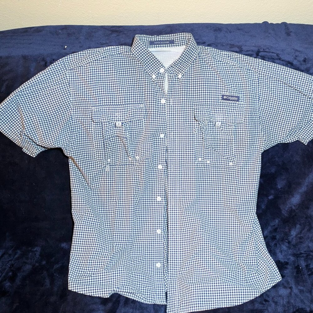 Mens's Columbia PFG Bahama Short Sleeve Shirt